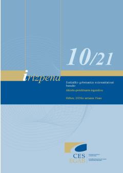 10/21 Irizpena, Euskadiko gobernantza soziosanitarioari buruzko Dekretu-proiektuaren ingurukoa